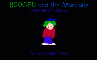 Booger and the Martians Screenshot