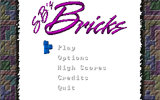 SB Brick's main menu