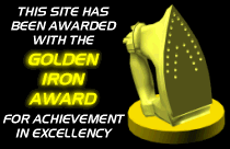 THE GOLDEN IRON AWARD