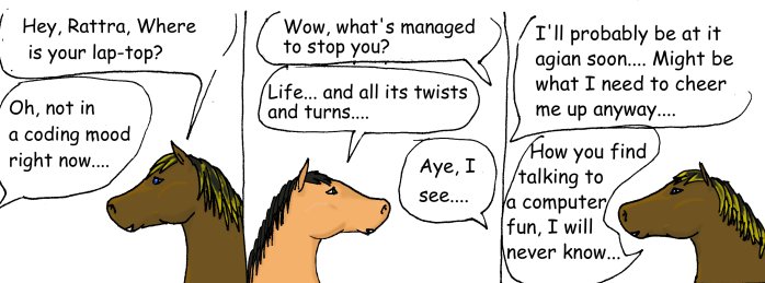 QBasic Horse Humor