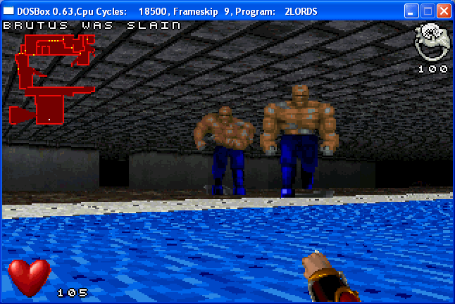 Two Lords in DOSBox